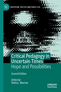 Critical Pedagogy in Uncertain Times_cover