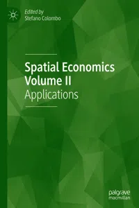 Spatial Economics Volume II_cover