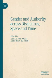 Gender and Authority across Disciplines, Space and Time_cover