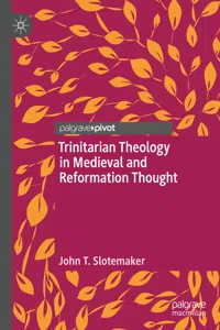 Trinitarian Theology in Medieval and Reformation Thought_cover