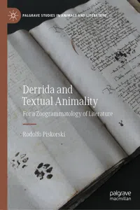 Derrida and Textual Animality_cover