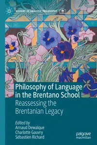 Philosophy of Language in the Brentano School_cover