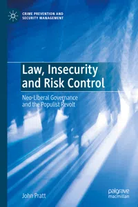 Law, Insecurity and Risk Control_cover