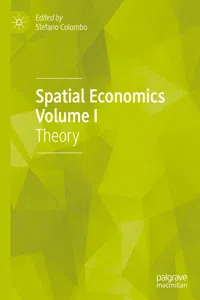 Spatial Economics Volume I_cover
