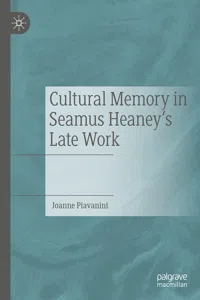 Cultural Memory in Seamus Heaney's Late Work_cover