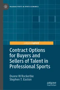 Contract Options for Buyers and Sellers of Talent in Professional Sports_cover