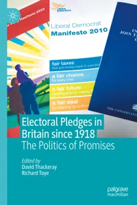 Electoral Pledges in Britain Since 1918_cover