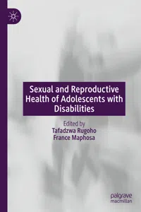 Sexual and Reproductive Health of Adolescents with Disabilities_cover