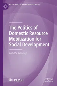 The Politics of Domestic Resource Mobilization for Social Development_cover