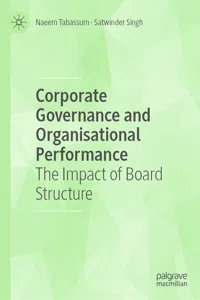 Corporate Governance and Organisational Performance_cover