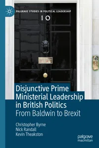 Disjunctive Prime Ministerial Leadership in British Politics_cover