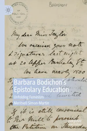 Barbara Bodichon's Epistolary Education