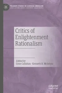 Critics of Enlightenment Rationalism_cover