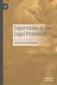 Supervision in the Legal Profession_cover
