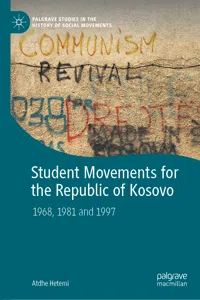 Student Movements for the Republic of Kosovo_cover