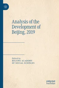 Analysis of the Development of Beijing, 2019_cover