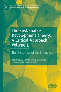 The Sustainable Development Theory: A Critical Approach, Volume 1_cover