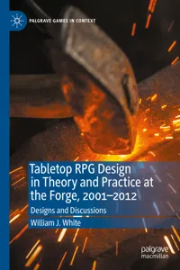 Tabletop RPG Design in Theory and Practice at the Forge, 2001–2012_cover