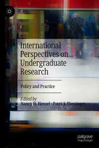 International Perspectives on Undergraduate Research_cover