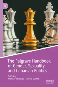 The Palgrave Handbook of Gender, Sexuality, and Canadian Politics_cover