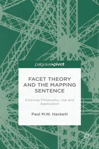 Facet Theory and the Mapping Sentence_cover