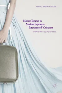 Mother-Tongue in Modern Japanese Literature and Criticism_cover