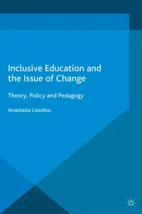 Inclusive Education and the Issue of Change_cover