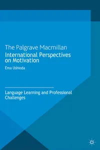 International Perspectives on Motivation_cover