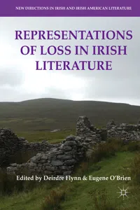 Representations of Loss in Irish Literature_cover