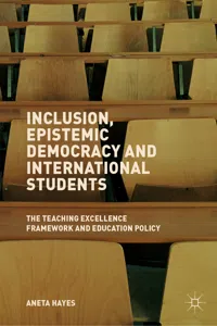 Inclusion, Epistemic Democracy and International Students_cover