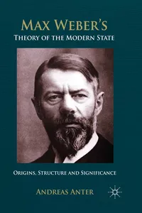 Max Weber's Theory of the Modern State_cover