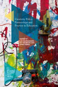 Creativity Policy, Partnerships and Practice in Education_cover