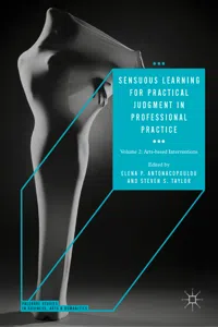 Sensuous Learning for Practical Judgment in Professional Practice_cover