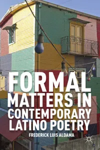 Formal Matters in Contemporary Latino Poetry_cover