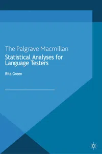 Statistical Analyses for Language Testers_cover
