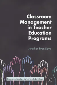 Classroom Management in Teacher Education Programs_cover