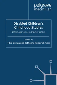 Disabled Children's Childhood Studies_cover