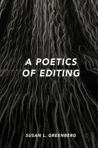 A Poetics of Editing_cover