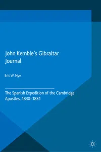 John Kemble's Gibraltar Journal_cover