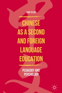 Chinese as a Second and Foreign Language Education_cover