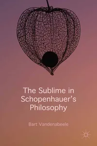 The Sublime in Schopenhauer's Philosophy_cover