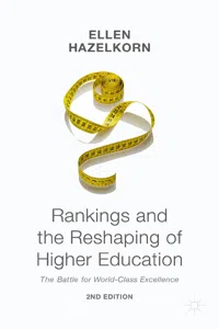 Rankings and the Reshaping of Higher Education_cover