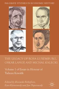 The Legacy of Rosa Luxemburg, Oskar Lange and Micha? Kalecki_cover