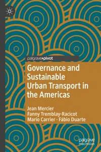 Governance and Sustainable Urban Transport in the Americas_cover