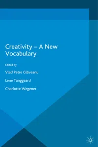 Creativity — A New Vocabulary_cover