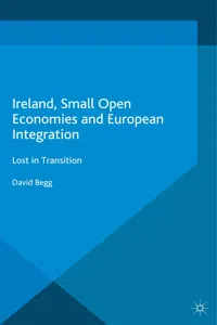 Ireland, Small Open Economies and European Integration_cover