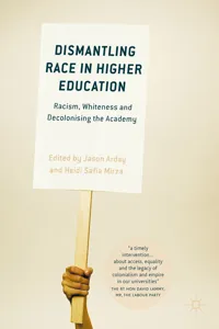 Dismantling Race in Higher Education_cover