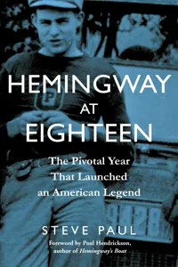 Hemingway at Eighteen_cover