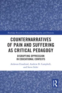 Counternarratives of Pain and Suffering as Critical Pedagogy_cover