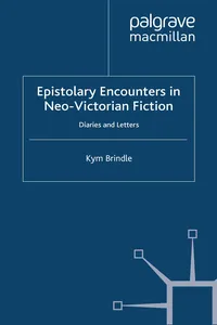 Epistolary Encounters in Neo-Victorian Fiction_cover